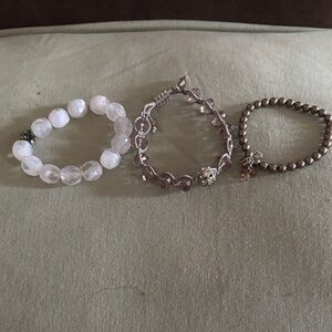 Elegant Beaded Bracelet Set